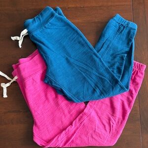 J. Crew 100% cotton Joggers (2 pairs). Size small.